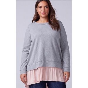 Lane Bryant Layerd Sweatshirt